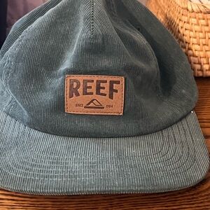 Reef Forest Green Corduroy Hat